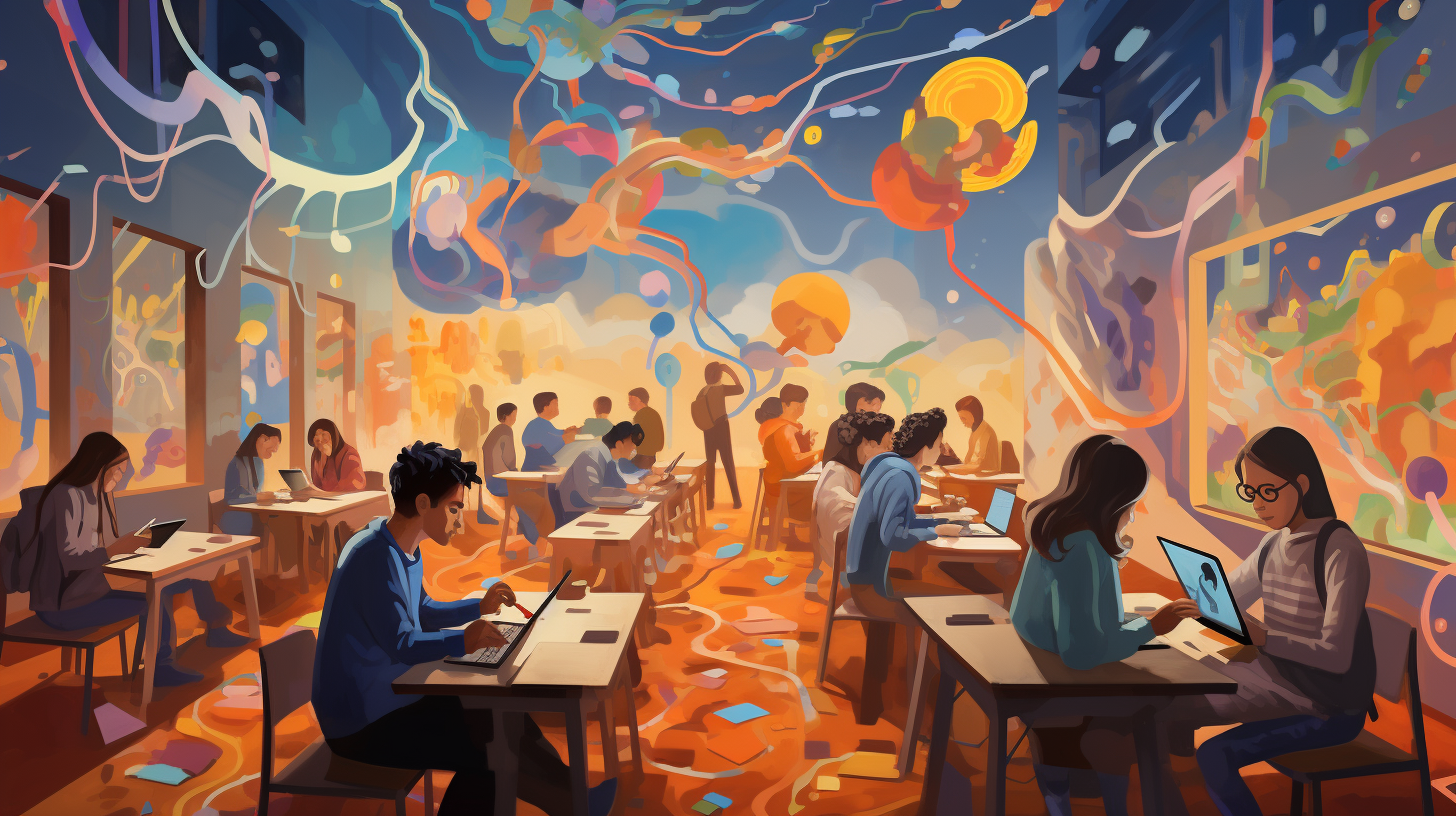 Beyond the Canvas: Unleashing Creativity with AI in Education 